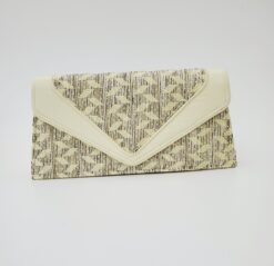 Ruby Shoo Manila Lemon Yellow Leaf Clutch Bag