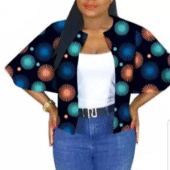 Stunning Circle Mini Blazer