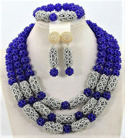 3-Row Royal Crystal Bead Set (3Pcs)