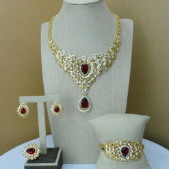 Gracious Peacock Style Set (4Pcs)