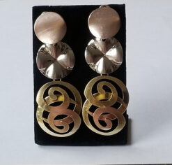 Double Twisted Statement Earrings