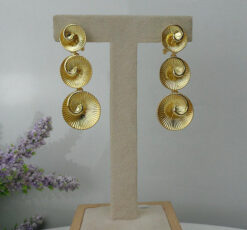 Triple Style Drop Earrings