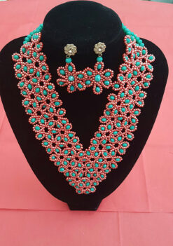 LNL061- Flowery Pearls Set (2Pcs)