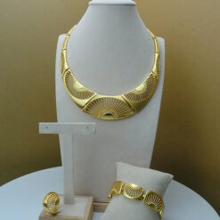 Ribbed Collar Set (4Pcs)