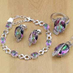 Mystic Rainbow Stone Set (4Pcs)