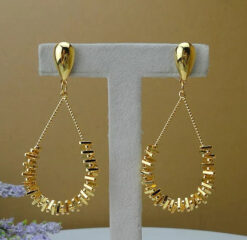 Classic Teardrop Winged Earrings