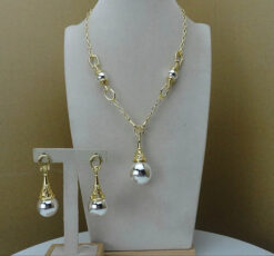 Silver Ball Drop Set (2Pcs)