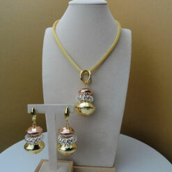 Loop Eye Drop Pendant Set (2Pcs)