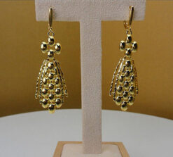 24KGP Fish Tail Earrings
