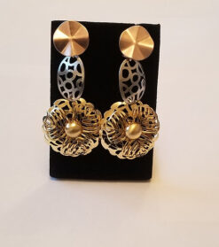 18KGP Trilogy Earrings