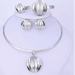 Trendy Watermelon Choker Set (4Pcs)