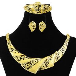 Circular Charm 24KGP Set (4Pcs)