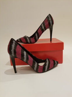 Faith Snake Leather Court Shoes