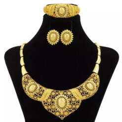 Luxury Crystal 24KGP Set (4Pcs)