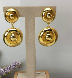 Circle Drop Earrings