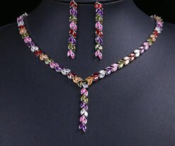 Royal Leaf Crystal Set (2Pcs)