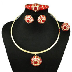 The Violet Style Choker Set (4Pcs)