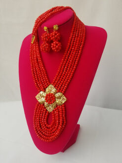 Six Rows Twisted Bead Lock Set (3Pcs)