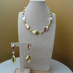 Oval Shaped 3-Tone Set (2Pcs)