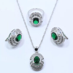 Green Opal Classic Chain Set (3Pcs)