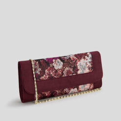 Ruby Shoo Women's Burgundy Charleston Clutch Bag