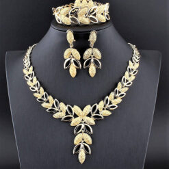 Flowery Drop Fashion Set (4Pcs)