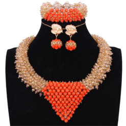 Lovely Seedbead Necklace Set (4Pcs)