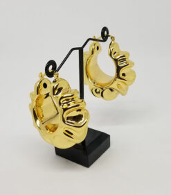 Chunky Creole Hoop Earrings