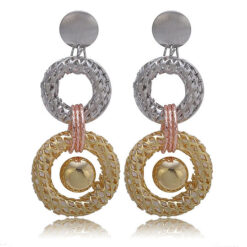 Double Loop Twin Earrings