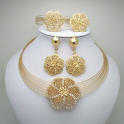 The Pure Petal Choker Set (4Pcs)