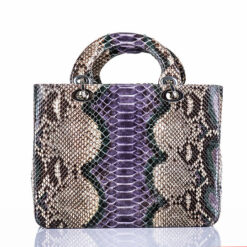 Snake Panel Shopper Bag