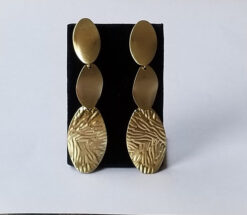 18KGP Tear Drop Earrings