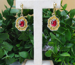 24KGP Red Crystal Set