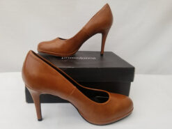 Primadonna Brown Court Shoes