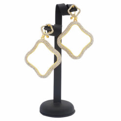 18KGP Stone Studded Earrings