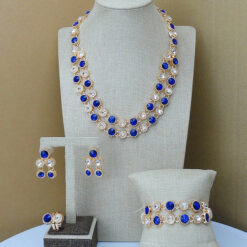 18KGP Rhinestone Set (4Pcs)
