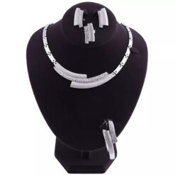 3- Bar Rhinestone Design Set (4Pcs)