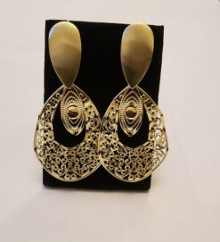 Oval Door Knocker Earrings