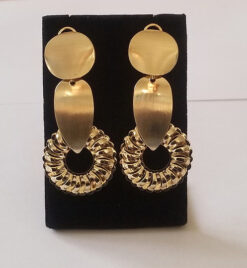 Patterned Drop Earrings