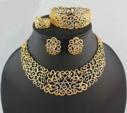 Tiara Style 18KGP Set (4Pcs)