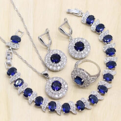 Elegant Crystal Stone Set (4Pcs)