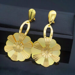 Dazzling Wheel Dangle Earrings