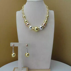 3-Tone Ball Studded Set