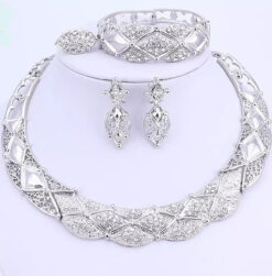 Looped Diamond Shaped Set (4Pcs)