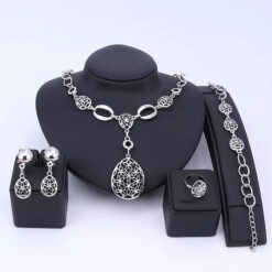Water Drop Crystal Set (4Pcs)