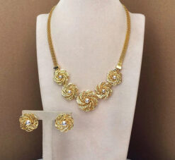 Pretty Spiral Blossom Set (2Pcs)