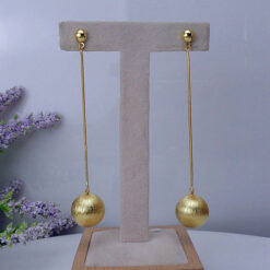 Long Ball Hook Earrings