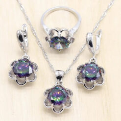 Sterling Silver Stone Set (3Pcs)