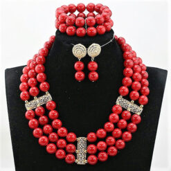 Exotic 3- Row Beaded Set (3Pcs)