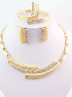 3-Bar Rhinestone Set (4Pcs)